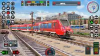 सिटी ट्रेन गेम 3डी ट्रेन गेम Screen Shot 6