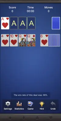 Canfield Solitaire Screen Shot 0