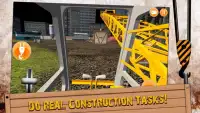 Crane Driving Simulator 3D Screen Shot 1