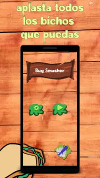 🐞 Aplastar bichos ¡Aplasta insectos a montones! Screen Shot 0