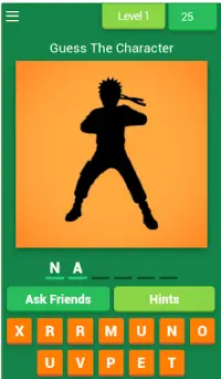 Anime ninja Quiz Screen Shot 1