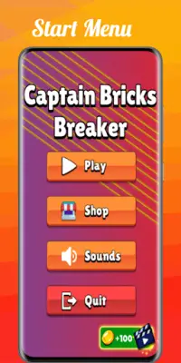 Bricks Breaker Captain Screen Shot 0