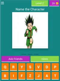 Hunter x Hunter Character Quiz Screen Shot 14