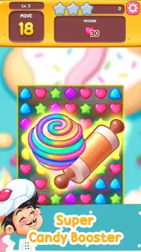 Candy Sweet Mania - Match 3 Puzzle Screen Shot 1