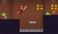 Red Stickman:Палка Приключения Screen Shot 14