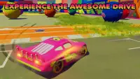 Superhero car racing: extreme speed stunts Screen Shot 5