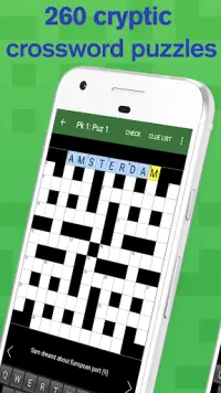 Cryptic Crossword Lite Screen Shot 0