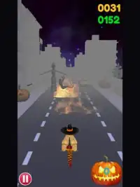 Unity Chan Halloween Coureur Horreur Zombi Jeux Screen Shot 10