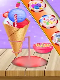 Игры приготовлении мороженого Screen Shot 13