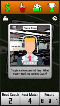 Sidelines : American Football Manager Card Game Screen Shot 7