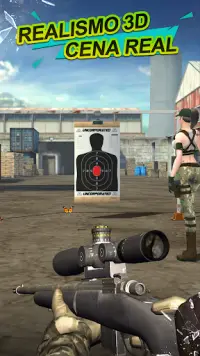 Campo de tiro com arma Screen Shot 1