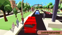 City Toon Bus Driving Game 2019 - bus simulator Screen Shot 5