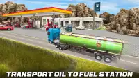 Oil Tanker Truck Drive 3D: Uphill Driving Fun Screen Shot 5
