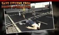 Police Sniper vs Zombie Attack Screen Shot 1