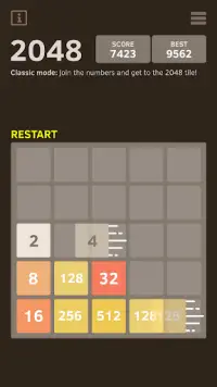 2048 Number puzzle game Screen Shot 11