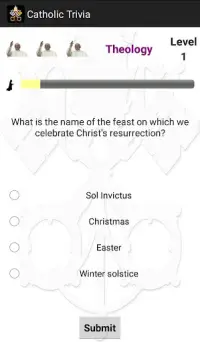 Catholic Trivia Screen Shot 1