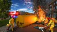 Fire Truck Game Screen Shot 1