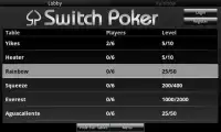 Switch Poker (Play Money) Screen Shot 0