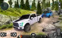 Offroad Pickup Truck Drive 4x4 Simulador de carro Screen Shot 1