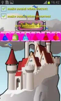 राजकुमारियों स्मृति खेल Screen Shot 1
