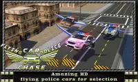 coche volador policial Screen Shot 1