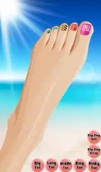 Beach Feet Nail Salon Screen Shot 4