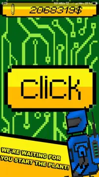 Robot clicker Screen Shot 0