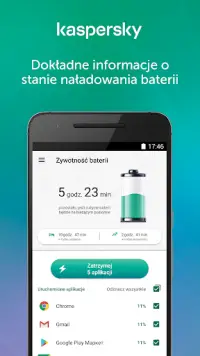 Kaspersky Battery Life: Saver & Booster Screen Shot 0