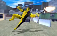 Superhéroe Ninja cuerda lucha espada de doble Screen Shot 1