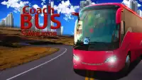 Bus Coach Driving Simulator 3D Screen Shot 0
