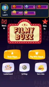 Filmy Buzz - Movie Quiz Game | Be the Movie Buff Screen Shot 1