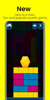 The Hexagon Fall Game Screen Shot 1
