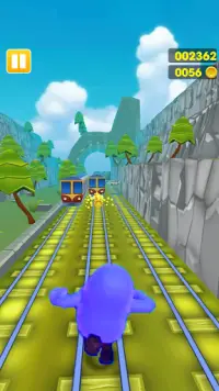 Subway Fall Run Guys Screen Shot 3