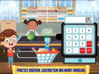 Grocery Market Kids Cash Register - Games for Kids Screen Shot 13