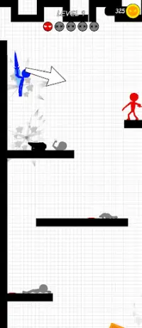 Stickman Hero: Teleport Fight Screen Shot 0