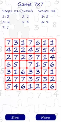 Numbers Puzzle Screen Shot 3