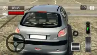 Car Parking Peugeot 206 Simulator Screen Shot 2
