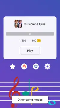 Guess Singer, Band, Musician by Photo: Music game Screen Shot 2