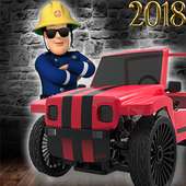 adventure sam amazing car the fireman