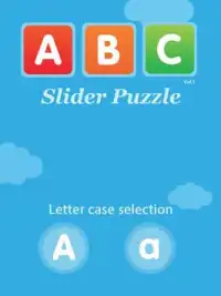 ABC Slider Puzzle Game Screen Shot 2
