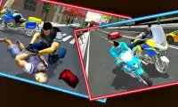 Police Bike Crime City Chase Screen Shot 10