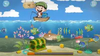 Little Fisher - Kids Fishing Screen Shot 1