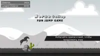 Horse Gallop 2D - Веселая игра в прыжки Screen Shot 2