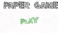 Paper Game Screen Shot 0