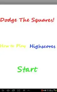 Dodge The Squares! Screen Shot 0