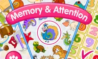 Memory games for kids 4 years Screen Shot 0