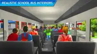 Szkolnego Kierowca autobusu Symulant - School Bus Screen Shot 4