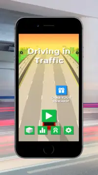 Driving in Traffic Screen Shot 0