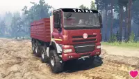 Vận tải hàng hóa điên Off Road Truck Simulator Screen Shot 15