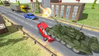 City Tank Traffic Driving Screen Shot 1